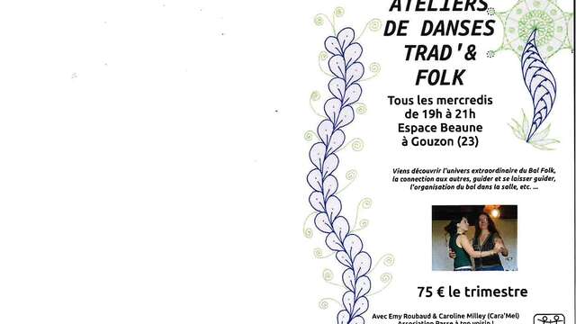 Ateliers de Danses Trad' & Folk