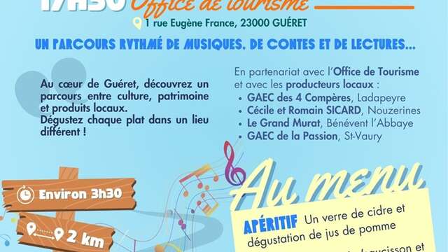 Balade gourmande au cœur de Guéret