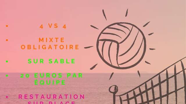 Tournoi de beach volley