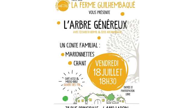 Conte familial L'arbre Généreux