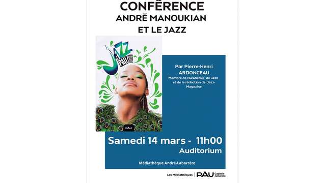 Conférence "André Manoukian et le jazz"