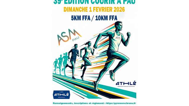 Courir à Pau