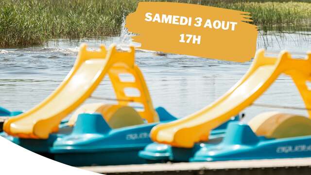 Course de pédalo - Fêtes d'Aureilhan