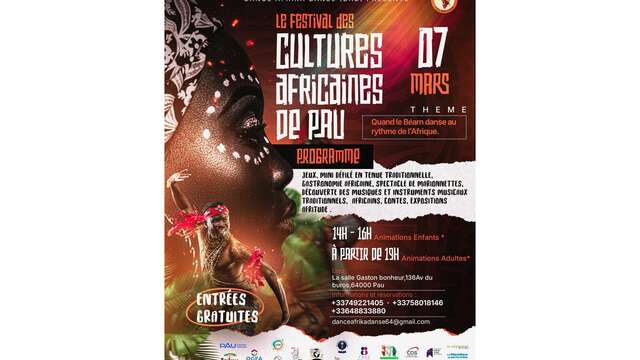 Le festival des cultures africaines de pau