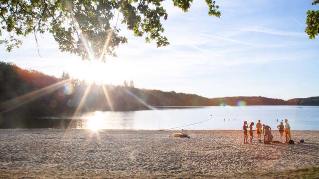 Plage de Chabannes du Lac de Saint-Pardoux