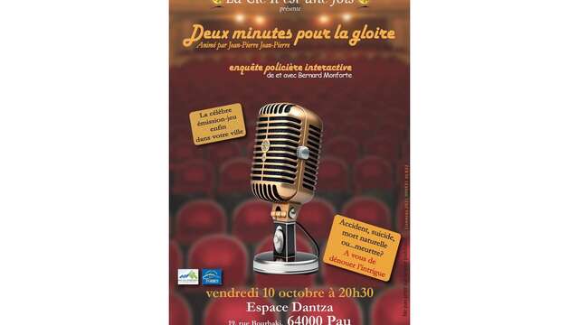 Espace Dantza - Deux minutes pour la gloire
