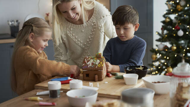 Atelier création de calendrier de l'Avent avec La Croisée des Villages