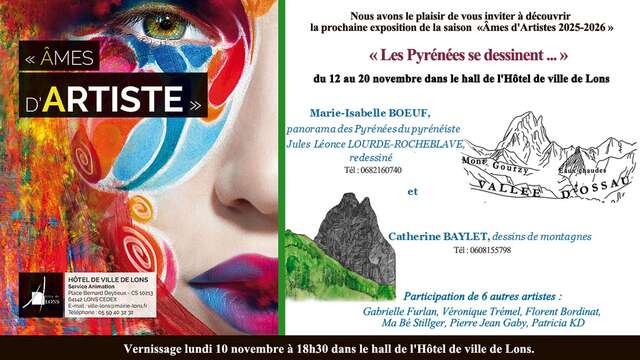 Les Pyrénées se dessinent