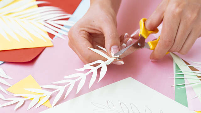 Atelier collage et transfert