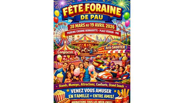 Fête foraine de Pau