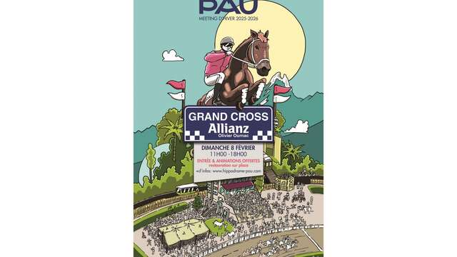 Courses Hippodrome de Pau - Grand Cross Allianz