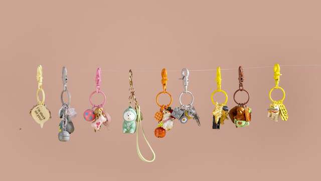 Les ateliers by GG : porte-clé ninette