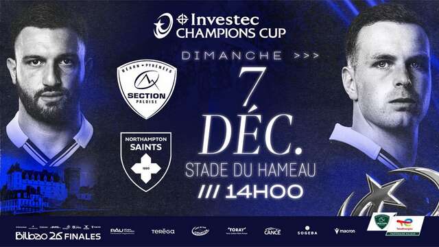 Rugby Champions Cup - Section Vs Northampton