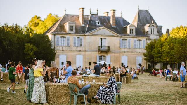 Soirée garden party | Château de Tiregand