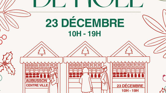 Marché de Noël - Aubusson