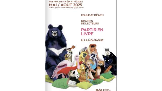 Agenda des médiathèques - Mai à Août 2025