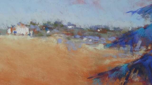 Stage de pastel avec Nathalie AZMI