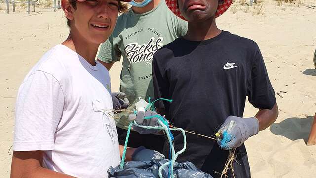 Découverte et nettoyage de la plage