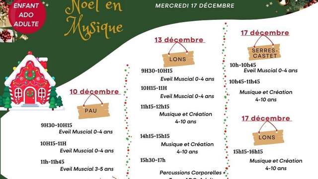 NOEL en Musique pour tous