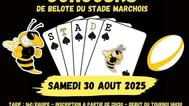 Concours de Belote du Stade Marchois
