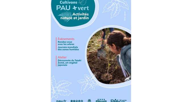 Cultivons Pau + Vert - Activités nature et jardin