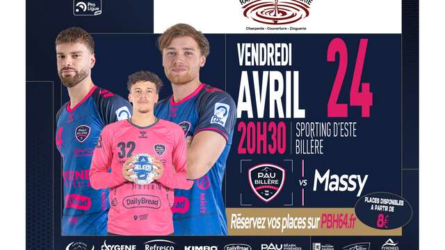 Handball: Pau Billère Handball Vs Massy