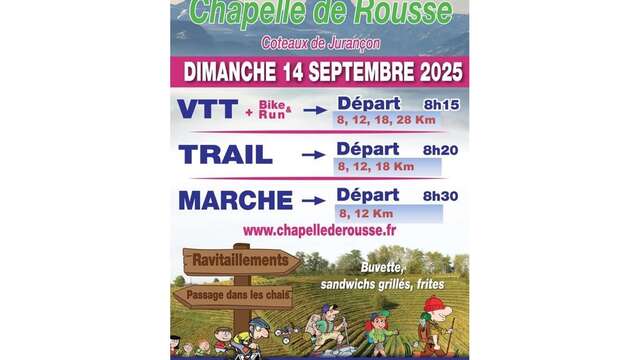 Chapelle de Rousse - VTT Trail & Marche