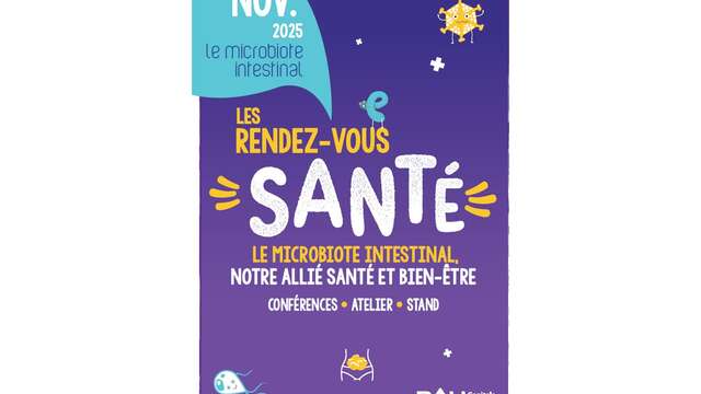 RDV santé - Conférence "Bien nourrir son microbiote intestinal : un geste santé !"