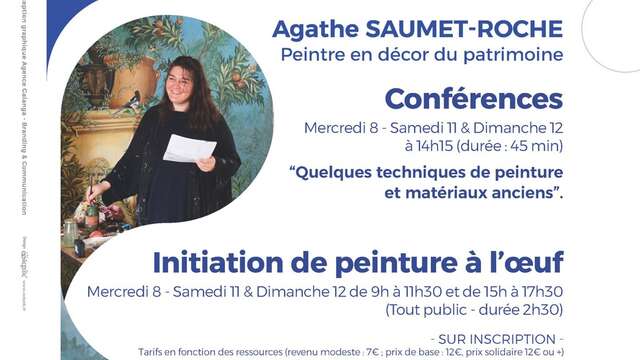 JEMA | Conférence et initiation avec Agathe SAUMET-ROCHE