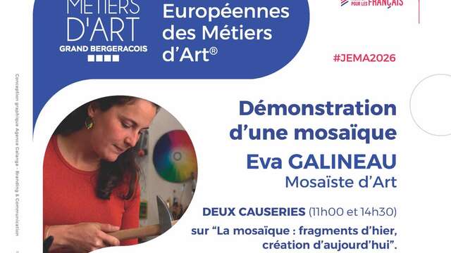 JEMA | Demonstration d'une mosaïque et causeries à la Micro Folie