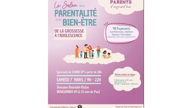 SALON PARENTS D'AUJOURD'HUI - Bien être et parentalité