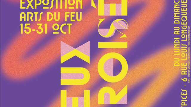 Exposition Vente - Feux Croisés - Savoir Faire Moderne