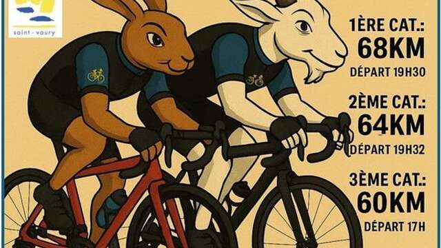 Course cycliste semi nocturne