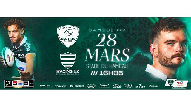 Rugby TOP14 Section Vs Racing 92