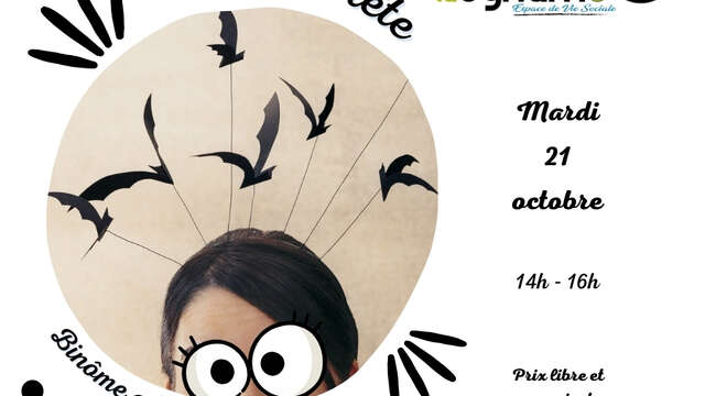 Atelier création serre-tête d’halloween
