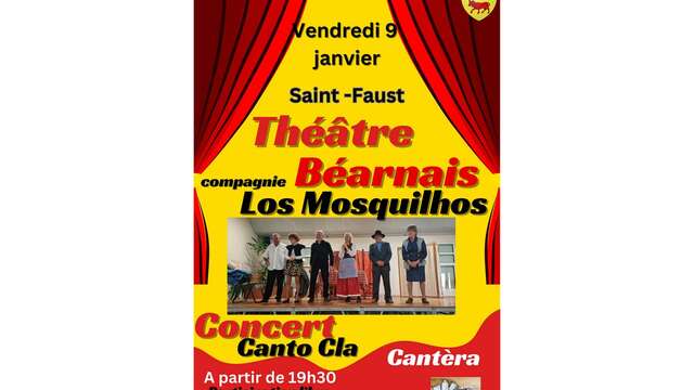 Soirée théâtre et chants Béarnais