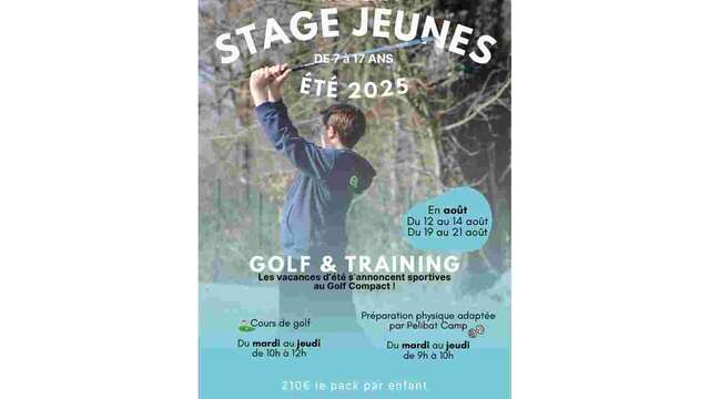 Stage jeunes juillet Golf