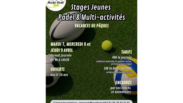 Stage padel & multi-activité