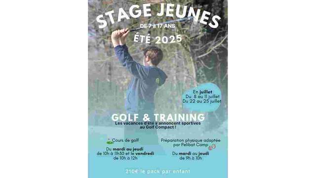 Stage jeunes juillet Golf