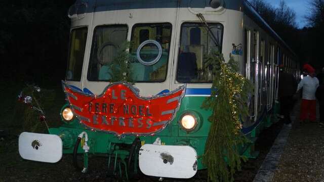 Train du Père Noël à Thoré-la-Rochette