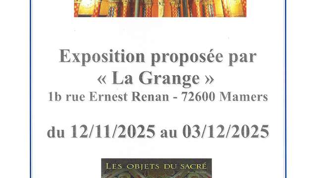 Exposition "Les trésors de l'Art Sacré"