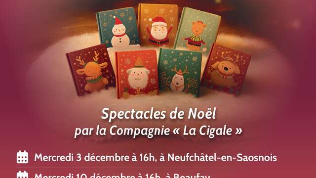 Spectacles de Noël par la Compagnie "La Cigale"