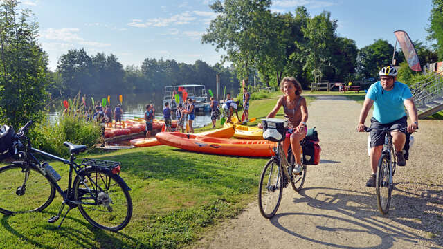 La Vélo Francette, chemin de halage de la Mayenne (La Jaille-Yvon - Le Lion d'Angers)