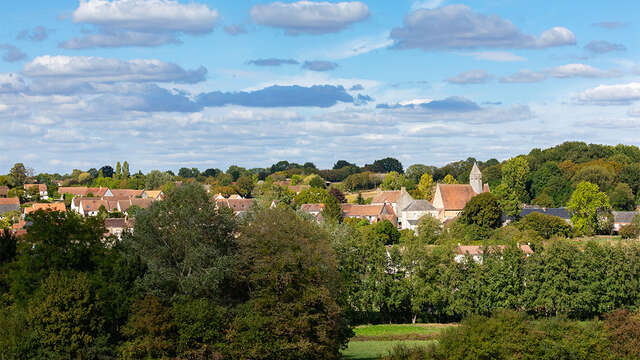 À travers les collines de Saint-Aubin