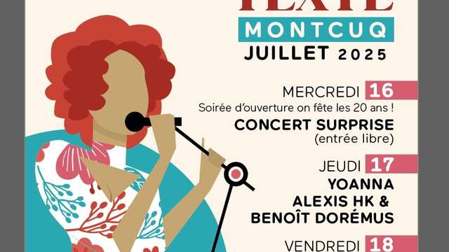 Festival de la Chanson à Texte de Montcuq : Fanny Candéli (première partie)