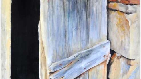 Exposition des peintures "L'Art et la Bannière" à Pomarède