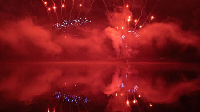 Feu d'artifice à Altillac