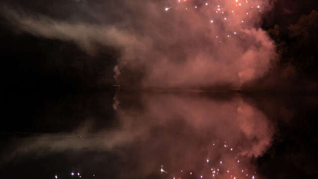 Feu d'artifice à Vayrac