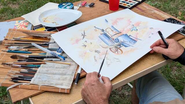 Concours de Peinture & Dessin "Illustrer Ginouillac"