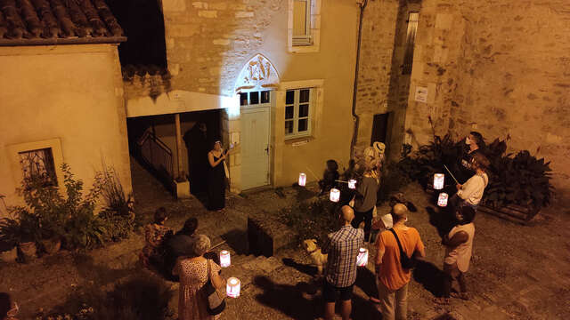 Visite guidée : Noctambulation à Montcuq